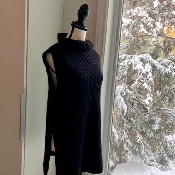 Wilfred Aritzia vest sweater like new black small - Picture 1 of 13